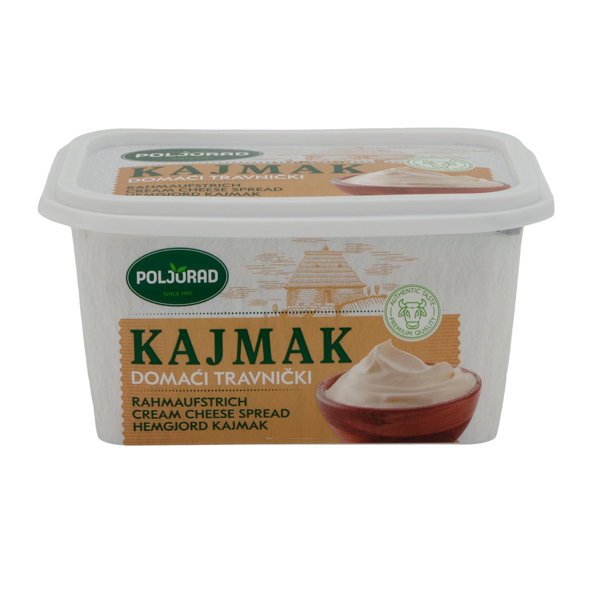 Rahmaufstrich Kajmak Domaći Travnički | Traditionell | Aus Bosnien | 200 g POLJORAD